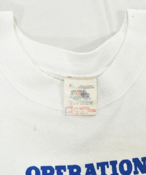 VINTAGE(ヴィンテージ)の「【ヴィンテージ古着】80's-90's OPERATION DESERT STORM プリント クルーネックスウェット USA製(スウェット・メンズ・ホワイト・X-LARGE)」の3枚目の写真