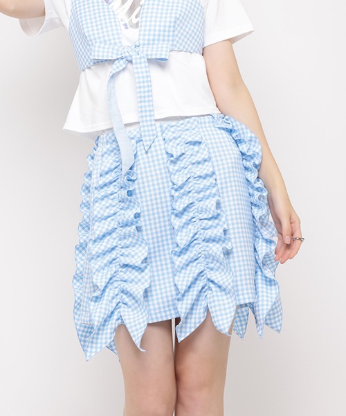 MILK（ミルク）の「Ruffle Touch ミニスカート（スカート・レディース・A/B・FREE）」の11枚目の写真