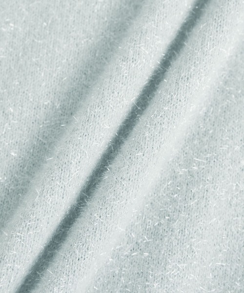 ROPE' PICNIC（ロペピクニック）の「ガラスヤーンニットベスト（ベスト・レディース・ブルー系その他4/オフホワイト・38）」の15枚目の写真