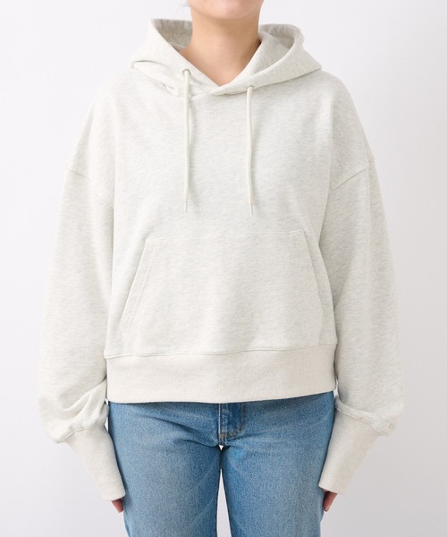 RIVE DROITE（リヴドロワ）の「MONN.:.(モン)/HOODIE（パーカー・レディース・グレー/ベージュ・FREE）」の12枚目の写真