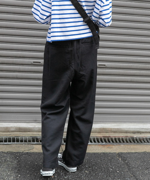 FORK&SPOON(フォークアンドスプーン)の「FORK&SPOON TRイージーパンツ(その他パンツ・レディース・ブラック/グリーン系その他・2/1)」の5枚目の写真