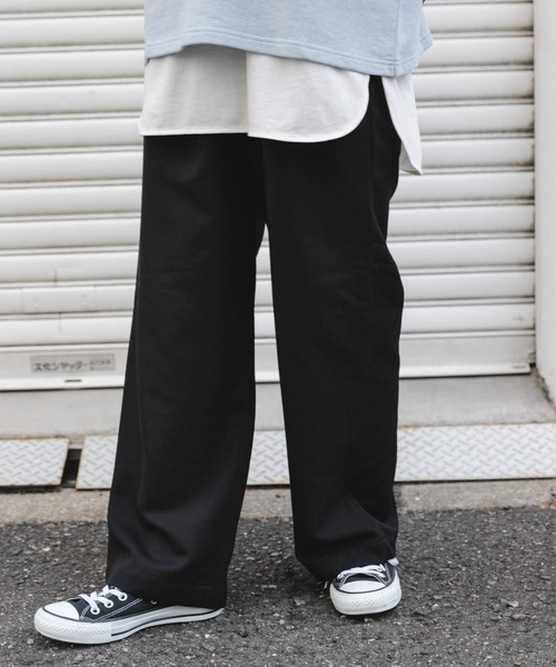 FORK&SPOON(フォークアンドスプーン)の「FORK&SPOON TRイージーパンツ(その他パンツ・レディース・ブラック/グリーン系その他・2/1)」の8枚目の写真