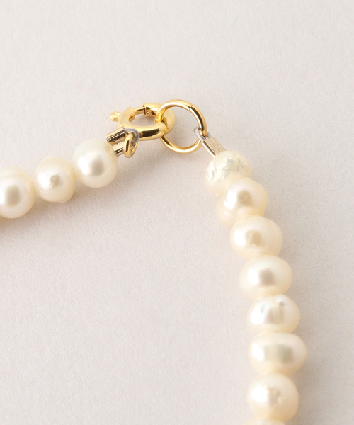 VERMEIL par iena（ヴェルメイユパーイエナ）の「【MERCEDES SALAZAR/メルセデス サラザール】別注 ジャガーブレスレット（ブレスレット・レディース・アイボリー・FREE）」の4枚目の写真