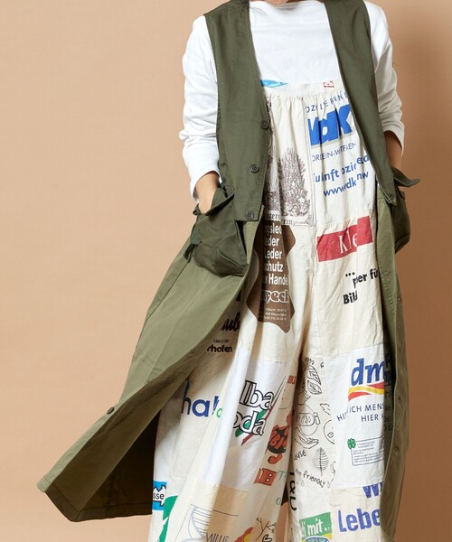 WORKWARE × Freada ミリタリー2WAYロングベスト Freada（フリーダ）の「WORKWARE × Freada/ワークウェア 別注