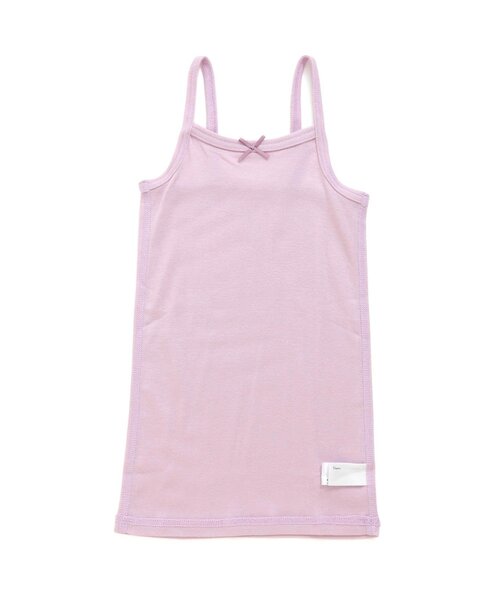 apres les cours（アプレレクール）の「深あきインナーキャミソール_一部WEB限定カラー（キャミソール・キッズ・ベージュ/アイボリー/オフホワイト/ラベンダー/キナリ/その他3/ブラック・100/110/130/90/120/80）」の6枚目の写真