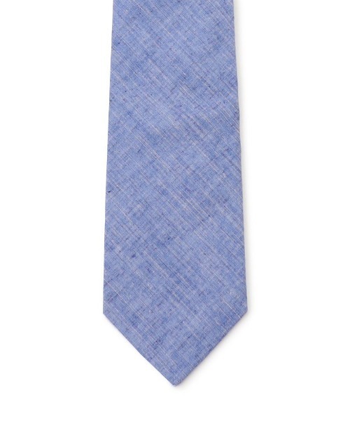 TRANS CONTINENTS（トランスコンチネンツ）の「TRANS CONTINENTS　リネン混ネクタイ　無地　ブラック/ブラウン/グリーン/サックス/ブルー/ネイビー（ネクタイ・メンズ・ブルー/グリーン/サックスブルー/ブラウン/ネイビー/ブラック・FREE）」の17枚目の写真