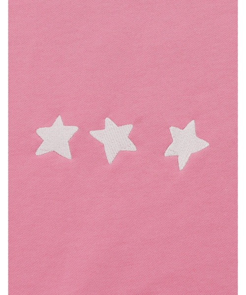 Little sunny bite（リトルサニーバイト）の「《Little sunny bite》angel stitch hoodie（パーカー・レディース・ブラック×ピンク/グレー系/グリーン系・MEDIUM/SMALL）」の16枚目の写真