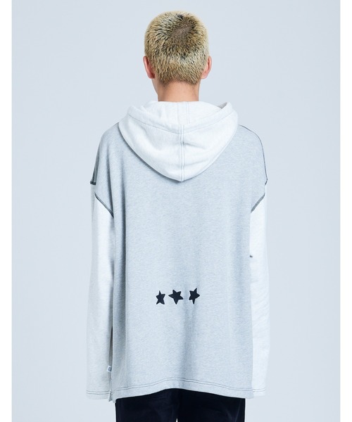 Little sunny bite（リトルサニーバイト）の「《Little sunny bite》angel stitch hoodie（パーカー・レディース・ブラック×ピンク/グレー系/グリーン系・MEDIUM/SMALL）」の15枚目の写真