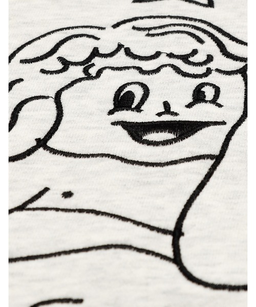 Little sunny bite（リトルサニーバイト）の「《Little sunny bite》angel stitch hoodie（パーカー・レディース・ブラック×ピンク/グレー系/グリーン系・MEDIUM/SMALL）」の17枚目の写真