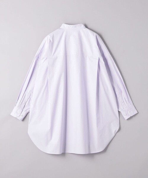 SACRA（サクラ）の「＜SACRA＞ビッグシャツ（シャツ/ブラウス・レディース・ライラック・38）」の2枚目の写真