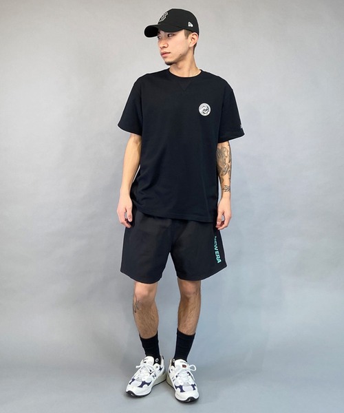 新品未使用　NEW ERA 水着　ムラサキスポーツ限定　ブラック　Lサイズ ムラサキスポーツ限定】 NEW ERA ニューエラ メンズ ハーフ