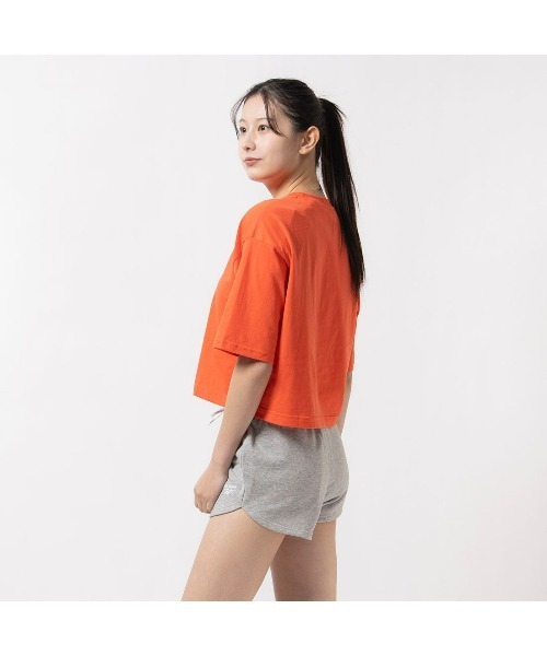 Reebok（リーボック）の「ランニング グラフィック Tシャツ / RUNNING GRAPHIC TEE（Tシャツ/カットソー・レディース・ブラック/ライトブルー/オレンジ・LARGE/MEDIUM/SMALL/XX-LARGE/X-LARGE/X-SMALL）」の9枚目の写真