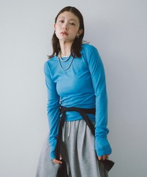 HANNE | シアーロングスリーブTEE(Tシャツ/カットソー)