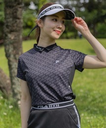 FILA - FILA ゴルフレディース  ブラック・ドット FILA GOLF パンツ GOLF/フィラゴルフ ゴルフウェア ブランド