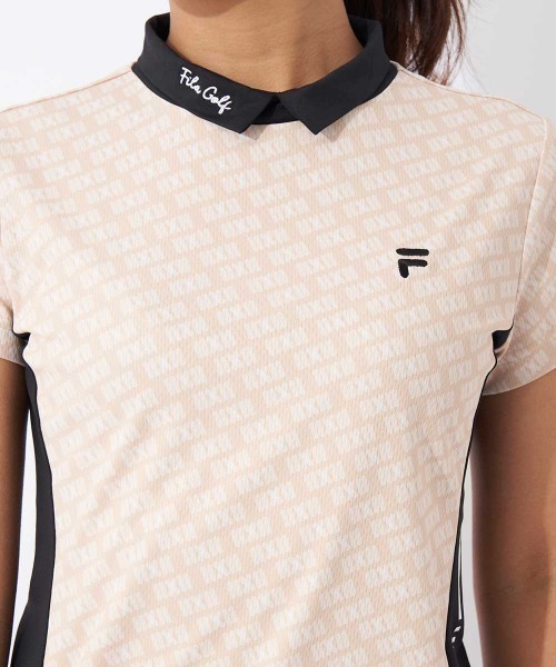 FILA GOLF(フィラゴルフ )の「【FILA GOLF/フィラゴルフ】レディース半袖シャツ ゴルフ(シャツ/ブラウス・レディース・ピンク/ブラック/ベージュ/オレンジ・X-LARGE/LARGE/MEDIUM/SMALL)」の15枚目の写真