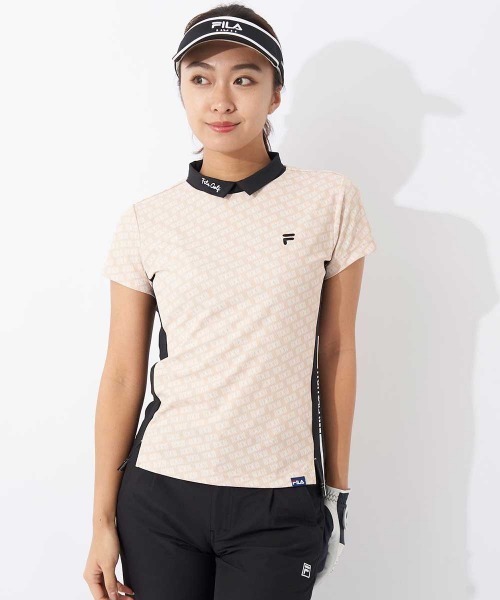 FILA GOLF(フィラゴルフ )の「【FILA GOLF/フィラゴルフ】レディース半袖シャツ ゴルフ(シャツ/ブラウス・レディース・ピンク/ブラック/ベージュ/オレンジ・X-LARGE/LARGE/MEDIUM/SMALL)」の21枚目の写真