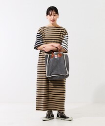 FREAK'S STORE（フリークスストア）の「限定展開　クレイジーパターン バスク マキシ 半袖 ワンピース（ワンピース）」