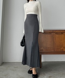 Louere（ルエレ）の「ハイウエストプリーツマーメイドスカート（スカート）」