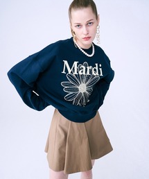 SWEATSHIRT FLOWERMARDI / スウェットシャツ フラワーマルディ