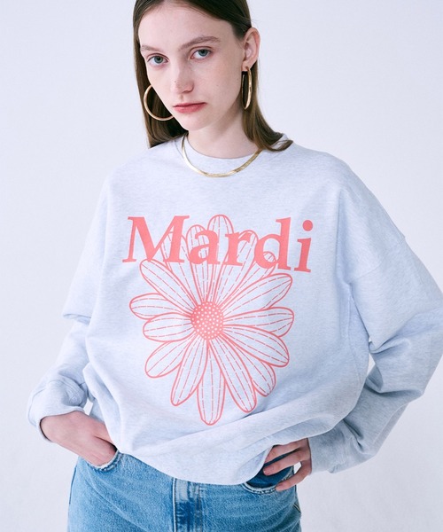 Mardi Mercredi｜マルディメクルディのスウェット（グレー/灰色系