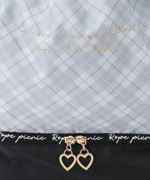 ROPE' PICNIC(ロペピクニック)の「【KIDS】メタリックプリントリュック(バックパック/リュック・キッズ・ブラック/ベージュ・FREE)」の8枚目の写真