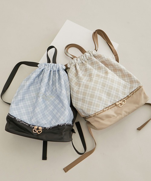 ROPE' PICNIC(ロペピクニック)の「【KIDS】メタリックプリントリュック(バックパック/リュック・キッズ・ブラック/ベージュ・FREE)」の20枚目の写真