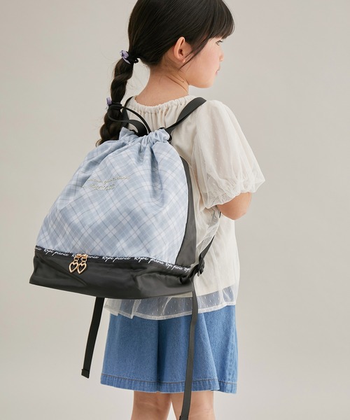 ROPE' PICNIC(ロペピクニック)の「【KIDS】メタリックプリントリュック(バックパック/リュック・キッズ・ブラック/ベージュ・FREE)」の21枚目の写真