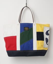 未使用品　ポロ ラルフローレンパッチワーク タイガー キャンバス トートバッグ POLO RALPH LAUREN - 【POLO】ポロラルフローレン パッチワーク