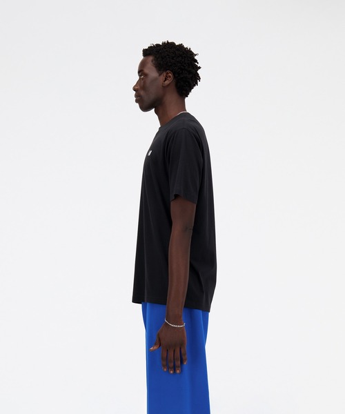NEW BALANCE(ニューバランス)の「Sport Essentials ショートスリーブTシャツ(Tシャツ/カットソー・メンズ・アイボリー/グリーン/ネイビー/ライトブラウン/ブラック/ホワイト・SMALL/LARGE/MEDIUM/X-LARGE/XX-LARGE)」の12枚目の写真