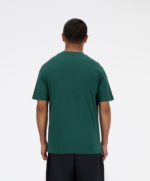 NEW BALANCE(ニューバランス)の「Sport Essentials ショートスリーブTシャツ(Tシャツ/カットソー・メンズ・アイボリー/グリーン/ネイビー/ライトブラウン/ブラック/ホワイト・SMALL/LARGE/MEDIUM/X-LARGE/XX-LARGE)」の22枚目の写真