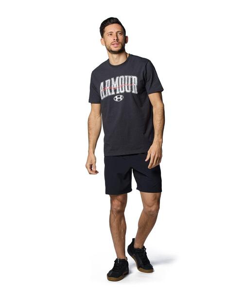 UNDER ARMOUR(アンダーアーマー)の「UAパフォーマンスコットン ノベルティ ショートスリーブTシャツ(トレーニング/メンズ)(Tシャツ/カットソー・メンズ・ブラック・M/S/XXL/XL/L)」の3枚目の写真