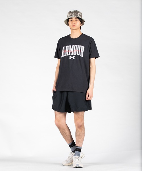 UNDER ARMOUR(アンダーアーマー)の「UAパフォーマンスコットン ノベルティ ショートスリーブTシャツ(トレーニング/メンズ)(Tシャツ/カットソー・メンズ・ブラック・M/S/XXL/XL/L)」の9枚目の写真