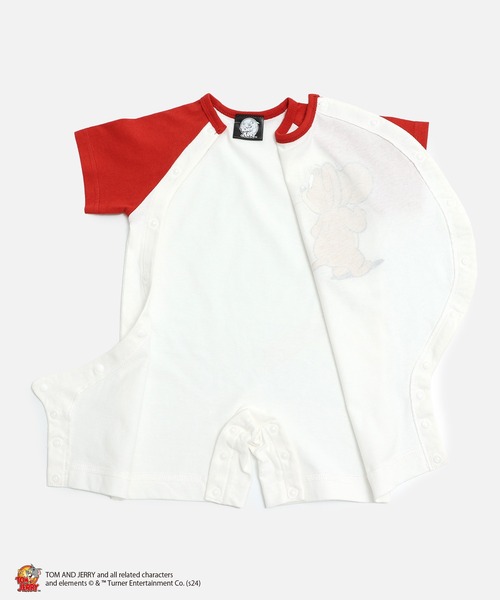 Tom＆Jerry（トムアンドジェリー）の「TOM&JERRY / トムアンドジェリー 半袖カバーオール（ロンパース・キッズ・C/D/A/B・80ｃｍ/70cm/60cm）」の11枚目の写真