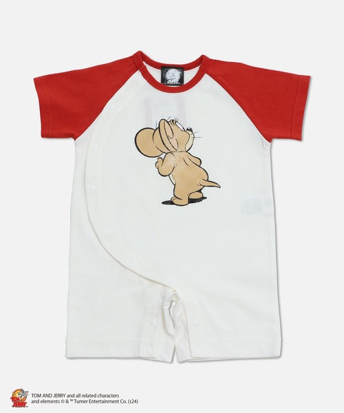Tom＆Jerry（トムアンドジェリー）の「TOM&JERRY / トムアンドジェリー 半袖カバーオール（ロンパース・キッズ・C/D/A/B・80ｃｍ/70cm/60cm）」の9枚目の写真