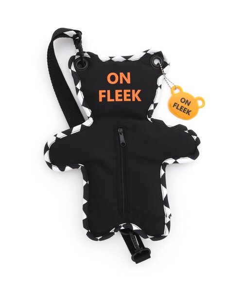 BREEZE(ブリーズ)の「【BREEZE NEW JACK】チャーム付きベアサコッシュ(ボディバッグ/ウエストポーチ・キッズ・ブラック/チェック・FREE)」の8枚目の写真