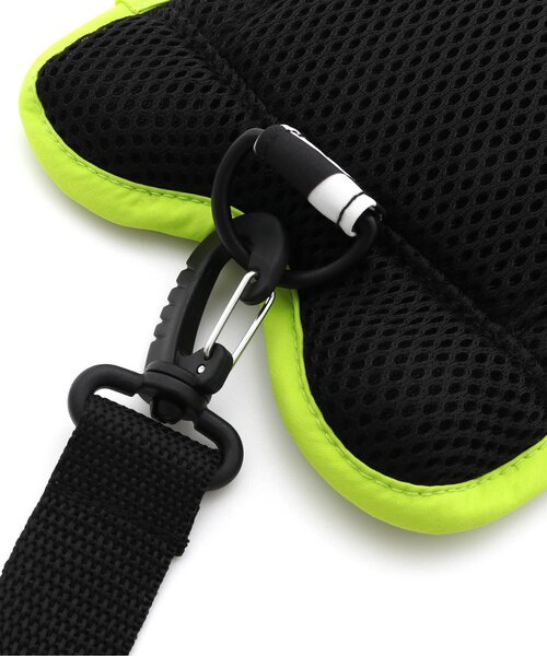 BREEZE(ブリーズ)の「【BREEZE NEW JACK】チャーム付きベアサコッシュ(ボディバッグ/ウエストポーチ・キッズ・ブラック/チェック・FREE)」の13枚目の写真