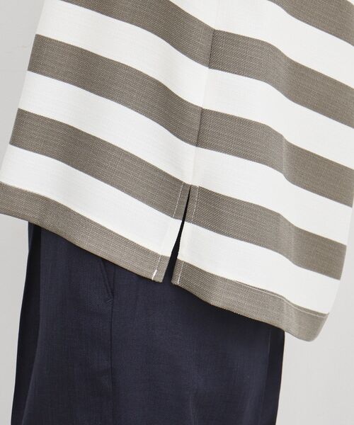 THE SHOP TK (ザ ショップ ティーケー )の「◆【ヒルナンデス!で紹介】袖タックブラウス/上品/洗濯機OK(シャツ/ブラウス・レディース・ブラウン系その他4/グリーン/アイボリー・12/13)」の16枚目の写真