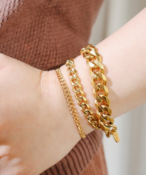 TUWAKRIM（トゥワクリム）の「【TUWAKRIM】KIHEIブレスレット/1（ブレスレット・レディース・ゴールド・LARGE/MEDIUM/SMALL）」の7枚目の写真