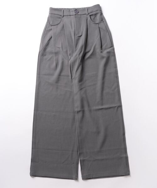 aimoha（アイモハ）の「【aimoha】ハイウエストタックスラックス（スラックス・レディース・ライトグレー/ベージュ/パープル/ブラック・SMALL/MEDIUM/LARGE/X-LARGE）」の7枚目の写真