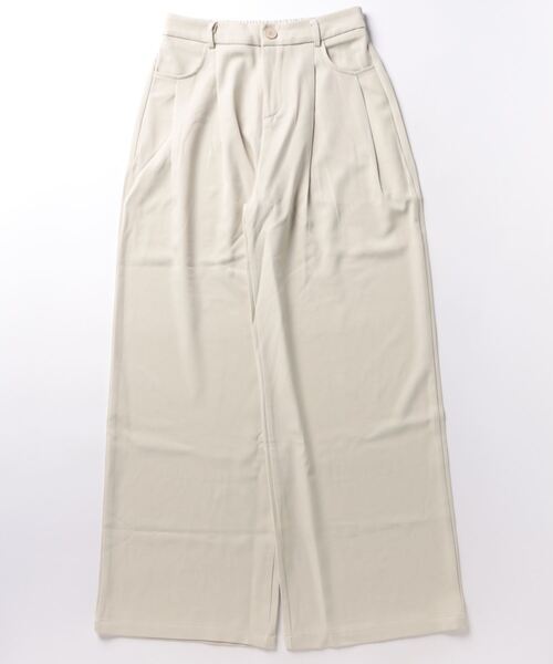 aimoha（アイモハ）の「【aimoha】ハイウエストタックスラックス（スラックス・レディース・ライトグレー/ベージュ/パープル/ブラック・SMALL/MEDIUM/LARGE/X-LARGE）」の8枚目の写真