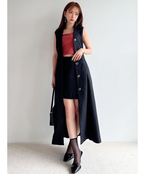 RESEXXY（リゼクシー）の「サイドプリーツミニスカート（スカート・レディース・その他1/その他/ブラック・FREE）」の21枚目の写真