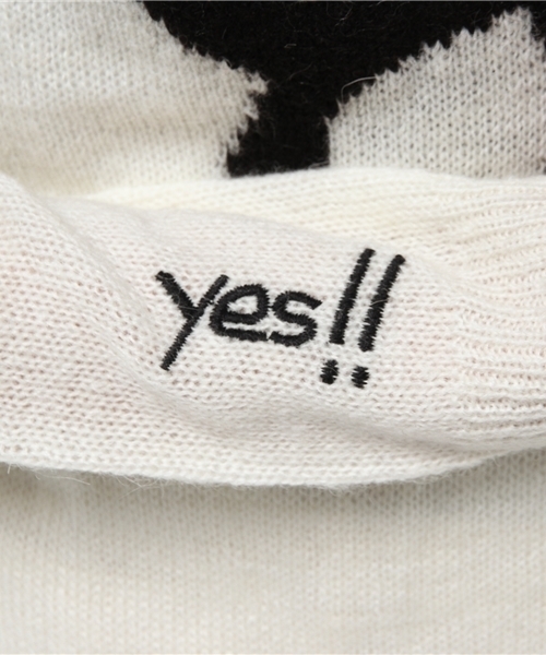 Desigual（デシグアル）の「「Desigual/デシグアル」フラワーモヘア混ニット（ニット/セーター・レディース・ブラック×ホワイト・MEDIUM/LARGE/SMALL/X-LARGE）」の10枚目の写真