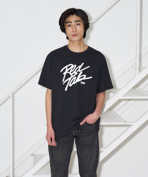 Tシャツ・カットソー LEVI'S Men T-shirt Black 56605 0009 OS0wMDA5LXAuanBn.webp
