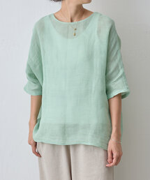 BEARDSLEY | シアー前後ブラウス（カヤ）(シャツ/ブラウス)