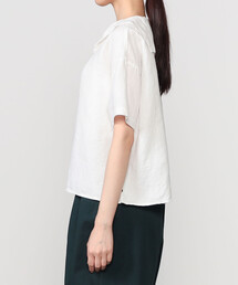 ORCIVAL（オーシバル）の「ORCIVAL | リネン 半袖セーラーシャツ