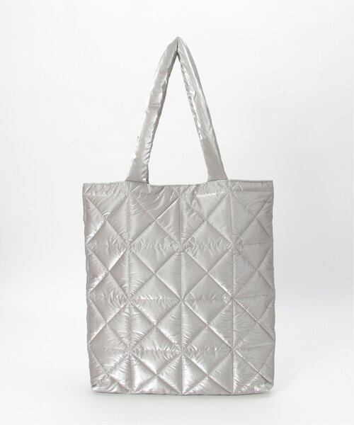 ikka(イッカ)の「キルト縦長トートバッグ(トートバッグ・レディース・グレー/ブラック・FREE)」の19枚目の写真