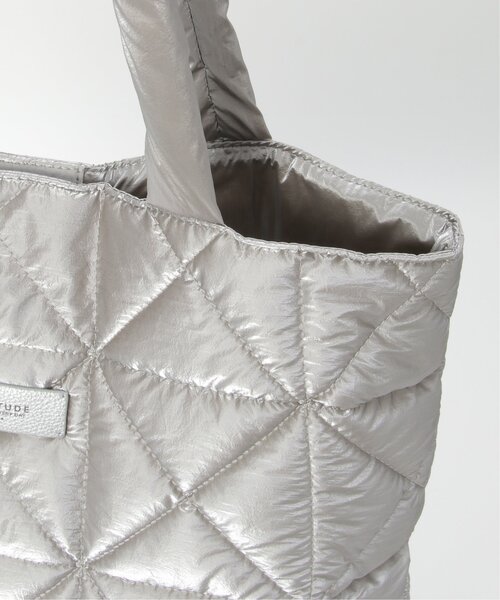 ikka(イッカ)の「キルト縦長トートバッグ(トートバッグ・レディース・グレー/ブラック・FREE)」の16枚目の写真