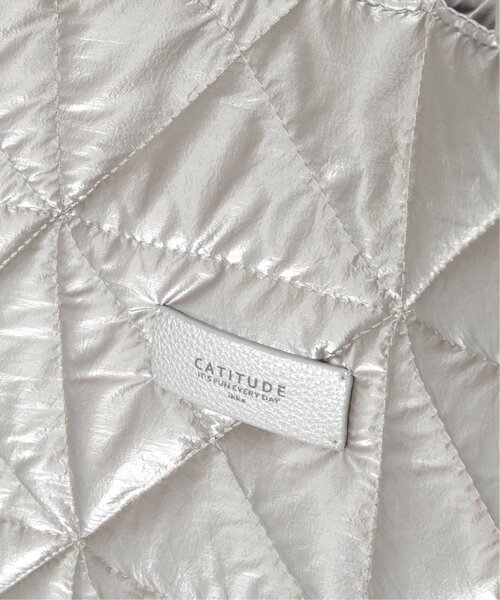 ikka(イッカ)の「キルト縦長トートバッグ(トートバッグ・レディース・グレー/ブラック・FREE)」の15枚目の写真