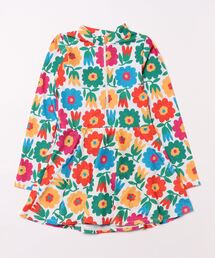【UVカット】ラッシュ型ワンピース水着(90~140cm)