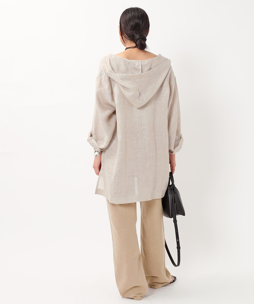 AP STUDIO（エーピーストゥディオ）の「【B SIDES DENIM/ビーサイドデニム】ベージュデニム（デニムパンツ・レディース・ベージュ・25/26/27/28）」の17枚目の写真